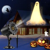 Projetor Lights Nagudenfo Halloween Ghost 3D HD Patterns