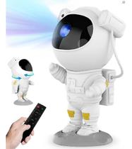 Projetor Luminaria Galaxia Luz Estrelas Nebulosa Astronauta