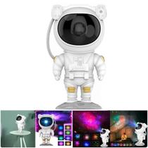 Projetor Luz Led Astronauta Galáxia Estrelas Nebulosa Iluminação Noturna Lâmpada Controle USB Projetor Luz Led Astronauta Galáxia Estrelas Nebulosa Iluminação Noturna Lâmpada Controle USB