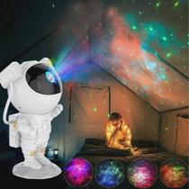 Projetor Luz Led Astronauta Galáxia Estrelas Nebulosa Iluminação Noturna Luminária Lâmpada Divertida Controle USB - Hell