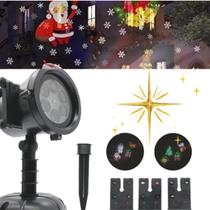 Projetor Luz Led Natal Festas Interno Externo Jardim Laser Projetor Luz Led Natal Festas Interno Externo Jardim Laser