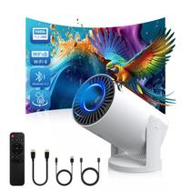Projetor Mini Sem Fio BESUS 1080P 4K WiFi 6 Giratório 180 Projetor Mini Sem Fio BESUS 1080P 4K WiFi 6 Giratório 180