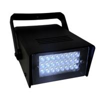 Projetor Mini Strobo Led Câmera Lenta Flash Branco Dj Iluminação Para Festa Bivolt