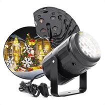 Projetor Natalino Imagens 3D Refletor Holográfico Natal Projetor Natalino Imagens 3D Refletor Holográfico Natal