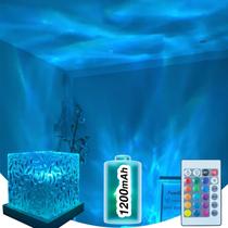 Projetor Ocean Wave Light Baibaiba Recarregável Sem Fio
