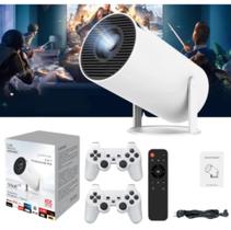 Projetor Portátil 4k Hd Android Smart Wifi Bluetooth Espelha
