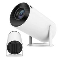 Projetor Portátil 4K HY300 Wi-Fi Bluetooth Android 11.0 Full HD para Filmes, Séries e Futebol