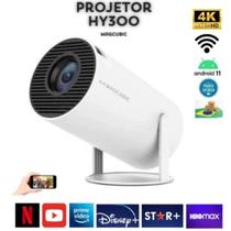 Projetor Portatil 5G Wifi BT 5.0 Android 11 Projetor 4K 1080P Full HD