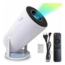 Projetor Portátil Full Hd Wifi Bluetooth Smart Tv Freestyle Branco Projetor Portátil Full Hd Wifi Bluetooth Smart Tv Freestyle Branco