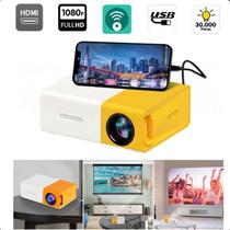 Projetor Portátil Mini Filme Hd Datashow Lcd Full Hd 600 Lumens