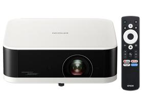 Projetor Portátil Smart Epson Lifestudio Pop Full HD EF-61 Som Bose Google TV Wi-Fi Branco Pérola