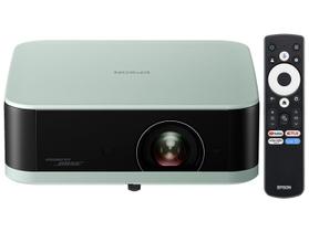 Projetor Portátil Smart Epson Lifestudio™ Pop Full HD EF-61 Som Bose Google TV Wi-Fi Verde Fumê