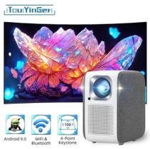 Projetor Portátil Touyinger H6 Android Full Hd 6000 Lúmens Autofoco wifi Bluetooth Zoom Espelhamento Projetor Portátil Touyinger H6 Android Full Hd 6000 Lúmens Autofoco wifi Bluetooth Zoom Espelhamento