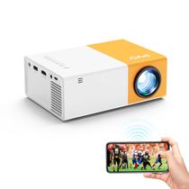 Projetor Portátil WiFi PVO 1080P - Projetor de Filmes