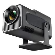 Projetor Preto HD Smart TV Tela Gigante Portátil