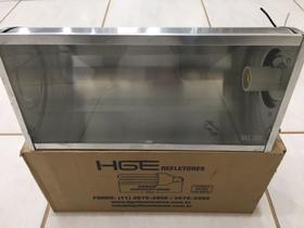 Projetor retangular lampada compacta 58/200w hge