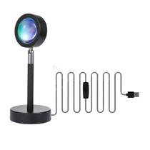 Projetor Ring Light Sunset Luminária Tiktok Usb - Sol Nº4 - Smart Bracelet