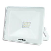 Projetor Slim Superled Branco 30 Watts Bivolt 6500k - 03262 - OUROLUX