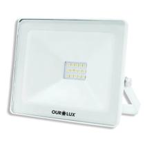 Projetor Slim Superled Branco 50 Watts Bivolt 6500k - 03264 - OUROLUX Projetor Slim Superled Branco 50 Watts Bivolt 6500k - 03264 - OUROLUX