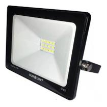 Projetor Superled Slim Preto Bivolt De 10 Watts E 6500k - 03261 - Ourolux Projetor Superled Slim Preto Bivolt De 10 Watts E 6500k - 03261 - Ourolux
