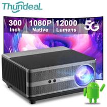 Projetor Thundeal Td98w 12000 Lúmens Android FullHD Dual Wifi Bluetooth - Cinema/Trabalho/Igreja