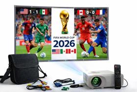 Projetor Tomate Mpr2009 3500 Lumens branco Tela Bolsa