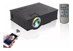 Projetor Uc68 Unic Wifi Mini Datashow 1800 Lumens Hd Hdmi