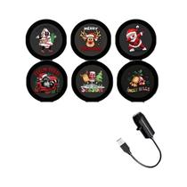 Projetor USB De Caveira Fantasma De Halloween, Luz Noturna LED Para Decoração De Teto, Janela E