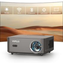 Projetor VOLLS Auto Focus 4K WiFi Bluetooth - 1080P e 25000 Lumens