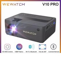 Projetor Wewatch V10 Pro Wi-Fi/ Bluetooth- Full Hd 1080P