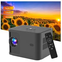 Projetor WiFi PONER SAUND H89 - 1080P, 300 ANSI Lumens, Tela de 30 a 150"