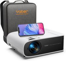 Projetor YABER V8 4K com Wi-Fi 6 e Bluetooth - Suporte 1080P