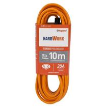Prolonga hardwork pp 2x2,50mm 2p 20a laranja 10 metros dn1345