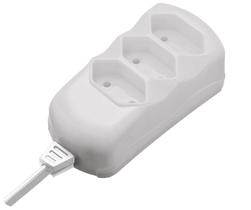 Prolongador 3 Pinos 2P+T 10A Cabo Pl Com 10M