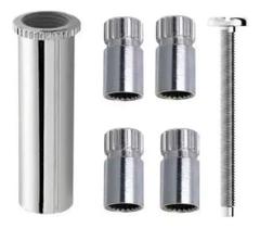 Prolongador Abs Cromado P/Reg. Deca 40mm - Blukit Prolongador Abs Cromado P/Reg. Deca 40mm - Blukit