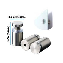 Prolongador Aço Inox Polido Espaçador 1 1/2"X5CM