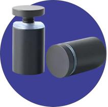 Prolongador Alumínio Mini Bolt Tampa Lisa 25,4x25 - Preto Fosco Prolongador Alumínio Mini Bolt Tampa Lisa 25,4x25 - Preto Fosco