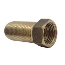 Prolongador Aumento Longo 1/2 Extensor Latão Amarelo