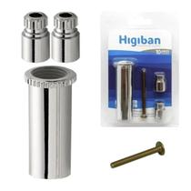 Prolongador Base P/ Registro Deca e Compat 16 Estrias Higiban