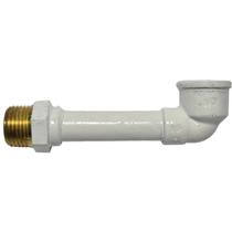 Prolongador Cachimbo 1/2 Instalação Individual Branco Cardal - AC022BR Prolongador Cachimbo 1/2 Instalação Individual Branco Cardal - AC022BR