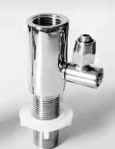 Prolongador de metal para torneira de bancada co regulagem de vazão de bico grosso (Filtro Soft etc) - Trat'água