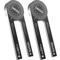 Prolongador de serra de esquadria LEXIVON, localizador angular de alumínio de 7 polegadas x2