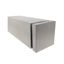 Prolongador elevacao quadrado aluminio 22x50mm escovado