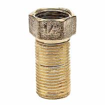 Prolongador em Latão 1/2" NPT MF Longo Prolongador em Latão 1/2" NPT MF Longo