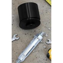 Prolongador Inox 38mm Preto Fosco para Guarda Corpo e Placas