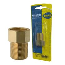 Prolongador Médio 21 mm Blukit para Torneiras com Rosca de 1/2 171602 Prolongador Médio 21 mm Blukit para Torneiras com Rosca de 1/2 171602