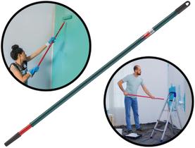 Prolongador Metal Cabo Extensor Telescópico Ajustável Para Rolo De Pintura 2 Metros Atlas