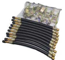 Prolongador P/calibrar Pneus C/bico 10 Pçs 10 Suportes Prolongador P/calibrar Pneus C/bico 10 Pçs 10 Suportes