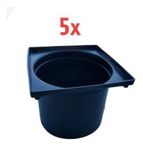 Prolongador Para Caixa Coletora Pequena Metasul Kit C/5unid