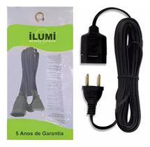 PROLONGADOR PARALELO 5M 10A 250V Preto PROLONGADOR PARALELO 5M 10A 250V Preto